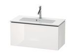 Duravit L-Cube Waschtisch-Unterschrank LC615708585 82 x 39,1 cm, weiß hochglanz, 1 Auszug, wandhängend