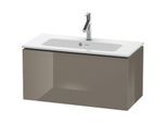Duravit L-Cube Waschtisch-Unterschrank LC615708989 82 x 39,1 cm, flannel grey hochglanz, 1 Auszug, wandhängend