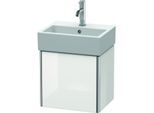 Duravit XSquare Waschtisch-Unterschrank XS4090L8585 43,4x39,7x34cm, Tür links, weiß hochglanz