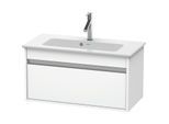 Duravit Ketho Waschtisch-Unterschrank KT642301818 80 x 38,5 cm, weiß matt, 1 Auszug, wandhängend