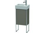 Duravit XSquare Waschtisch-Unterschrank XS4479L8989 36,4x49,1x24cm, Tür links, Flannel Grey hochglanz