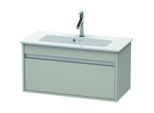 Duravit Ketho Waschtisch-Unterschrank KT642300707 80 x 38,5 cm, betongrau matt, 1 Auszug, wandhängend