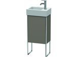 Duravit XSquare Waschtisch-Unterschrank XS4479L9090 36,4x49,1x24cm, Tür links, Flannel Grey seidenmatt