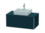 Duravit XSquare Waschtisch-Unterschrank XS490109898 100x40x54,8cm, 1 Auszug, Nachtblau seidenmatt