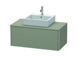 Duravit XSquare Waschtisch-Unterschrank XS490109292 100x40x54,8cm, 1 Auszug, Steingrau seidenmatt