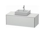 Duravit XSquare Waschtisch-Unterschrank XS490203636 120x40x54,8cm, 1 Auszug, weiß seidenmatt