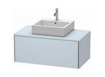 Duravit XSquare Waschtisch-Unterschrank XS490109797 100x40x54,8cm, 1 Auszug, Lichtblau seidenmatt