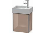 Duravit XSquare Waschtisch-Unterschrank XS4099L8686 36,4x39,7x24cm, Tür links, cappuccino hochglanz