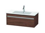 Duravit Ketho Waschtisch-Unterschrank KT642002121 100 x 47,5 cm, nussbaum dunkel, 1 Auszug, wandhängend
