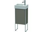 Duravit XSquare Waschtisch-Unterschrank XS4479R9090 36,4x49,1x24cm, Tür rechts, Flannel Grey seidenmatt