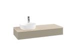 Villeroy & Boch Antao Waschtischunterschrank 1200x190x500mm L11153HK mit Beleuchtung mit Struktur FK/AP: HK/3
