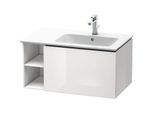 Duravit L-Cube Waschtisch-Unterschrank LC619208585 82x48,1x40cm, 1 Auszug, Becken rechts, weiß hochglanz