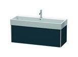 Duravit XSquare Waschtisch-Unterschrank XS409709898 118,4x39,7x46cm, 1 Auszug, Nachtblau seidenmatt