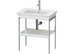 Duravit White Tulip Waschtisch-Konsole WT454003636 68,4 x 45 cm, Weiß Seidenmatt, bodenstehend, Metall
