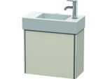 Duravit XSquare Waschtisch-Unterschrank XS4091L9191 48,4x39,7x24cm, Tür links, Taupe