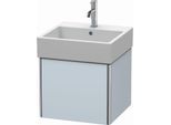 Duravit XSquare Waschtisch-Unterschrank XS409209797 48,4x39,7x46cm, 1 Auszug, Lichtblau seidenmatt