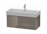 Duravit XSquare Waschtisch-Unterschrank XS409608989 98,4x39,7x46cm, 1 Auszug, Flannel Grey hochglanz