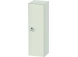Duravit White Tulip Halbhochschrank WT1333R3939 40 x 36 cm, Nordic Weiß Seidenmatt, 1 Türe rechts mit Griff, 3 Glasfachböden