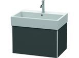 Duravit XSquare Waschtisch-Unterschrank XS409404949 68,4x39,7x46cm, 1 Auszug, Graphit matt