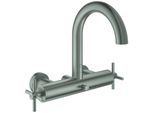 Grohe Atrio Wannen-Zweigriff-Armatur 25268DC0 1/2", supersteel