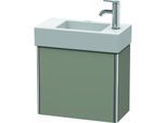 Duravit XSquare Waschtisch-Unterschrank XS4091L9292 48,4x39,7x24cm, Tür links, Steingrau seidenmatt