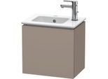 Duravit L-Cube Waschtisch-Unterschrank LC6272L4343 42x29,4x40cm, wandhängend, Tür links, basalt matt