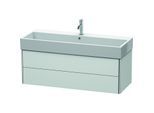 Duravit XSquare Waschtisch-Unterschrank XS419703636 118,4x39,7x46cm, 2 Schubkästen, weiß seidenmatt