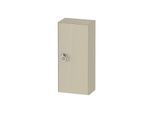 Duravit White Tulip Halbhochschrank WT1323RH3H3 40 x 24 cm, Taupe Hochglanz, 1 Türe rechts mit Griff, 2 Glasfachböden