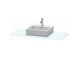 Duravit XSquare Konsole XS060F00909 120x55cm, mit 1 Ausschnitt, Lichtblau matt