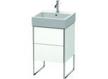Duravit XSquare Waschtisch-Unterschrank XS447201818 48,4x49,1x46cm, 2 Auszüge, weiß matt