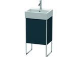 Duravit XSquare Waschtisch-Unterschrank XS4470L9898 43,4x49,1x34cm, Tür links, Nachtblau seidenmatt