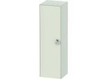 Duravit White Tulip Halbhochschrank WT1333L3939 40 x 36 cm, Nordic Weiß Seidenmatt, 1 Türe links mit Griff, 3 Glasfachböden