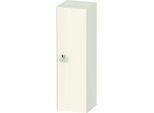 Duravit White Tulip Halbhochschrank WT1333RH4H4 40 x 36 cm, Nordic Weiß Hochglanz, 1 Türe rechts mit Griff, 3 Glasfachböden