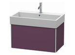 Duravit XSquare Waschtisch-Unterschrank XS409509494 78,4x39,7x46cm, 1 Auszug, Aubergine seidenmatt