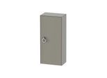 Duravit White Tulip Halbhochschrank WT1323R9292 40 x 24 cm, Steingrau Seidenmatt, 1 Türe rechts mit Griff, 2 Glasfachböden