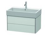 Duravit XSquare Waschtisch-Unterschrank XS419503636 78,4x39,7x46cm, 2 Schubkästen, weiß seidenmatt