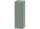 Duravit White Tulip Halbhochschrank WT1332L9292 40 x 36 cm, Steingrau Seidenmatt, 1 Türe links, 3 Glasfachböden