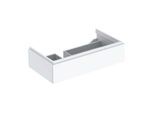 Geberit Xeno² Waschtisch-Unterschrank 500513011 88x22x46,2cm, mit Schublade, mit Ablagefläche, hochglänzend/weiß