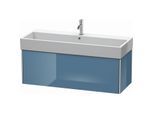 Duravit XSquare Waschtisch-Unterschrank XS409704747 118,4x39,7x46cm, 1 Auszug, Stone Blue hochglanz