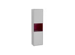Villeroy und Boch Finion Hochschrank F460HBGJ 41,8x151,6x27cm, links, Regal Peony Matt Lacquer, Light grey matt