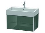Duravit XSquare Waschtisch-Unterschrank XS419503838 78,4x39,7x46cm, 2 Schubkästen, Dolomiti Grey hochglanz
