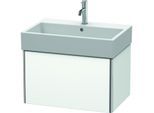 Duravit XSquare Waschtisch-Unterschrank XS409401818 68,4x39,7x46cm, 1 Auszug, weiß matt