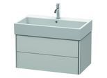 Duravit XSquare Waschtisch-Unterschrank XS419503939 78,4x39,7x46cm, 2 Schubkästen, Nordic weiß seidenmatt