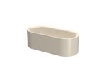 Bette BetteLux Oval Silhouette Badewanne 3466-001CFXXS pergamon, 180x80x45cm, freistehend