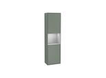 Villeroy und Boch Finion Hochschrank G460GJGM 41,8x151,6cm, links, Emotion, Regal Grey Matt Lacquer, Olive Matt Lacquer