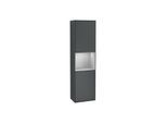 Villeroy und Boch Finion Hochschrank G460GJHG 41,8x151,6cm, links, Emotion, Regal Grey Matt Lacquer, Midnight Blue Matt Lacquer