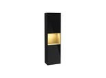 Villeroy und Boch Finion Hochschrank F460HFPH 41,8x151,6x27cm, links, Regal Gold Matt Lacquer, Glossy Black Lacquer