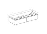 Geberit Xeno² Waschtisch-Unterschrank 500517001 117,4x22x46,2cm, mit 2 Schubladen, matt/greige