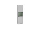 Villeroy und Boch Finion Hochschrank F470GMGJ 41,8x151,6x27cm, rechts, Regal Olive Matt Lacquer, Light grey matt