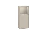 Villeroy und Boch Finion Seitenschrank G510HHHH 41,8x93,6cm, rechts, Emotion, Regal oben Sand Matt, Sand Matt Lacquer